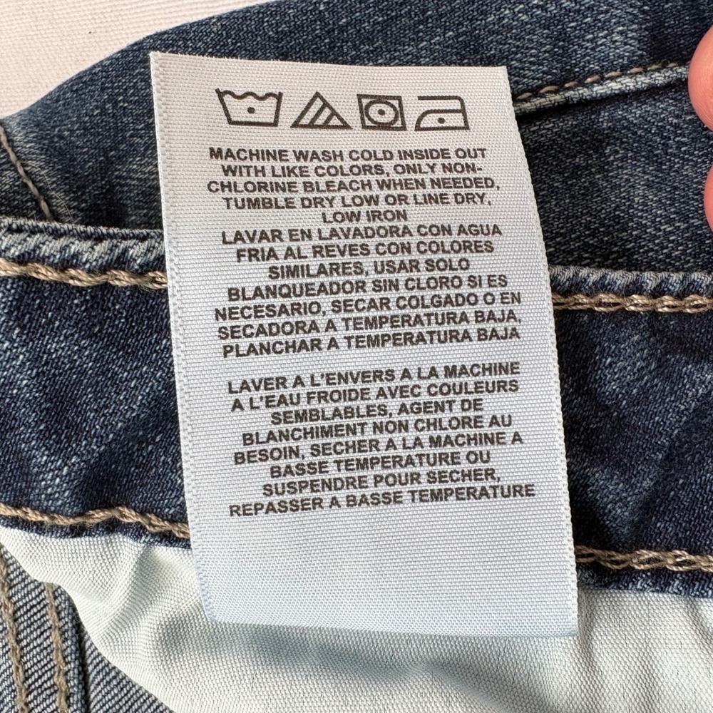 Lee Regular Fit Capri‎ Mid Rise Women Jeans Size 12 Medium Wash Denim - Picture 4 of 7